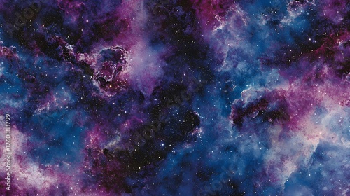 Explore Cosmic Nebula: Vivid Colors, Stunning Starscape