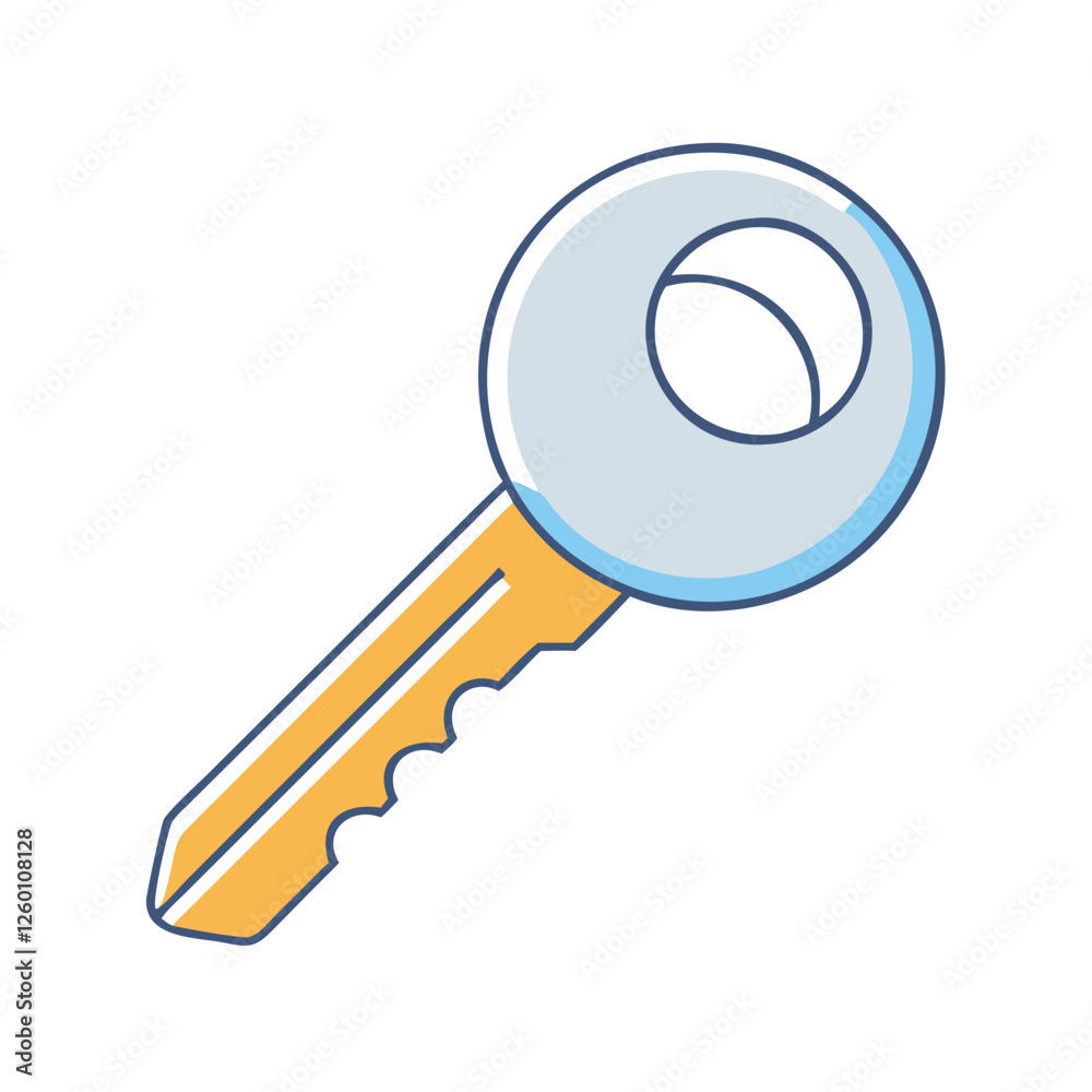 key icon, key vector illustration-simple illustration of key, perfect for key logos and icons key icon, key vector illustration-simple illustration of key, perfect for key logos and icons