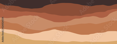 Abstract soil and rock layers