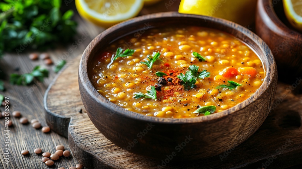 Lentil Soup with Spices and Veggies Lentil Soup with Spices and Veggies