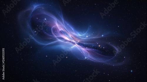 A breathtaking view of a vibrant galaxy filled with colorful nebulae, sparkling stars, and a deep cosmic background. Perfect for space enthusiasts and art projects