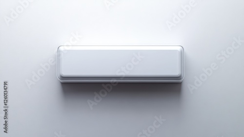 Wallpaper Mural A sleek air conditioner unit installed on a light-colored wall, surrounded by ample copy space. Torontodigital.ca