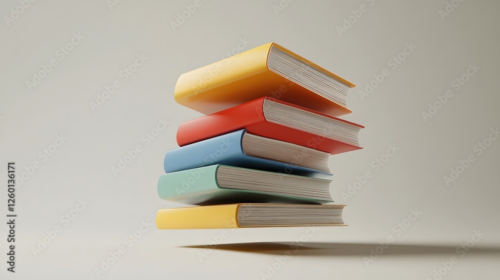 a stack of books are stacked on top of each other a stack of books are stacked on top of each other
