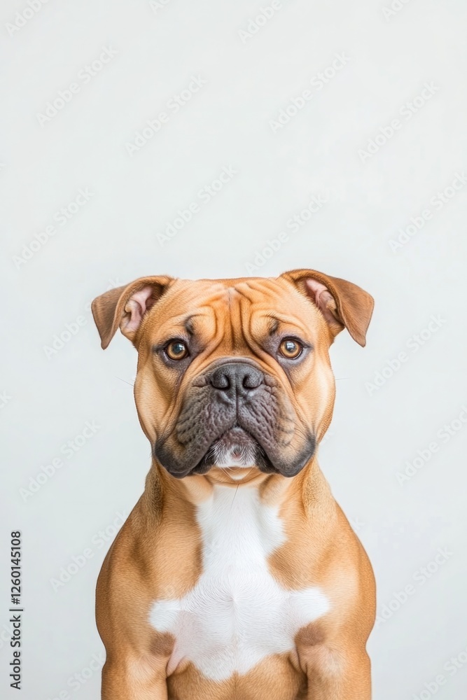 Charming dog portrait showcases expressive eyes and unique facia Charming dog portrait showcases expressive eyes and unique facia