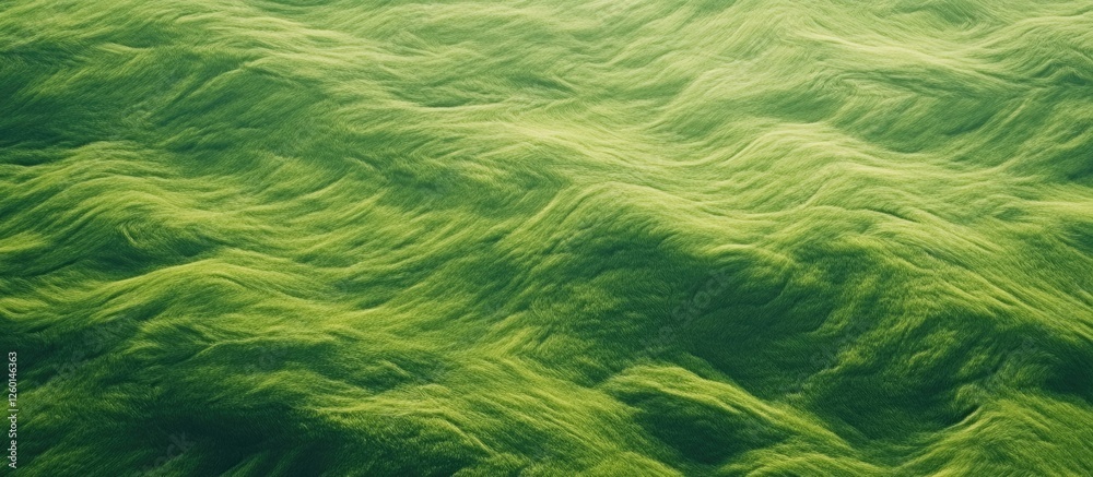Lush green water surface with gentle waves reflecting natural textures in a serene aquatic environment captured in soft, varied shades of green. Lush green water surface with gentle waves reflecting natural textures in a serene aquatic environment captured in soft, varied shades of green.