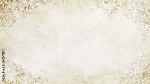 Vintage Parchment with Subtle Marbled Texture and Muted Tones: Conveying Elegance and Refinement with Timeless Sophistication