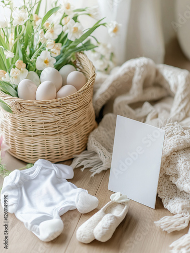 Mortar and pestle with herbs