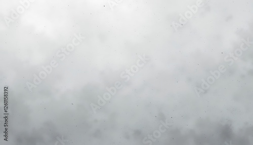 A high-resolution image of a cloudy sky with numerous tiny specks and particles in the atmosphere.