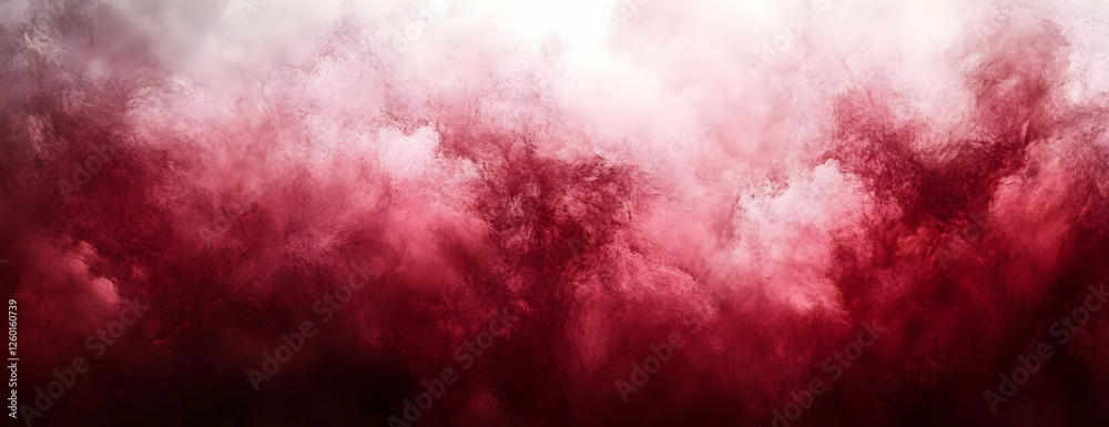 Fototapeta premium Red smoke cloudscape background