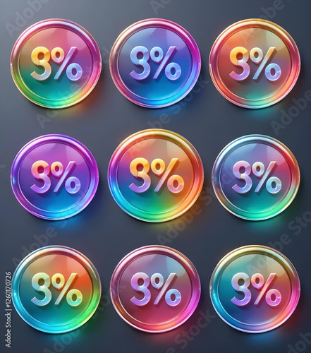 glossy icon set