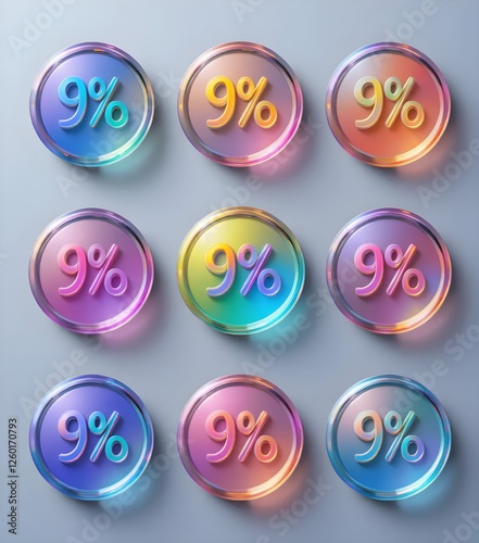 buttons for web vector