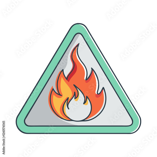 flammable icon, flammable vector illustration-simple illustration of flammable, perfect for flammable logos and icons