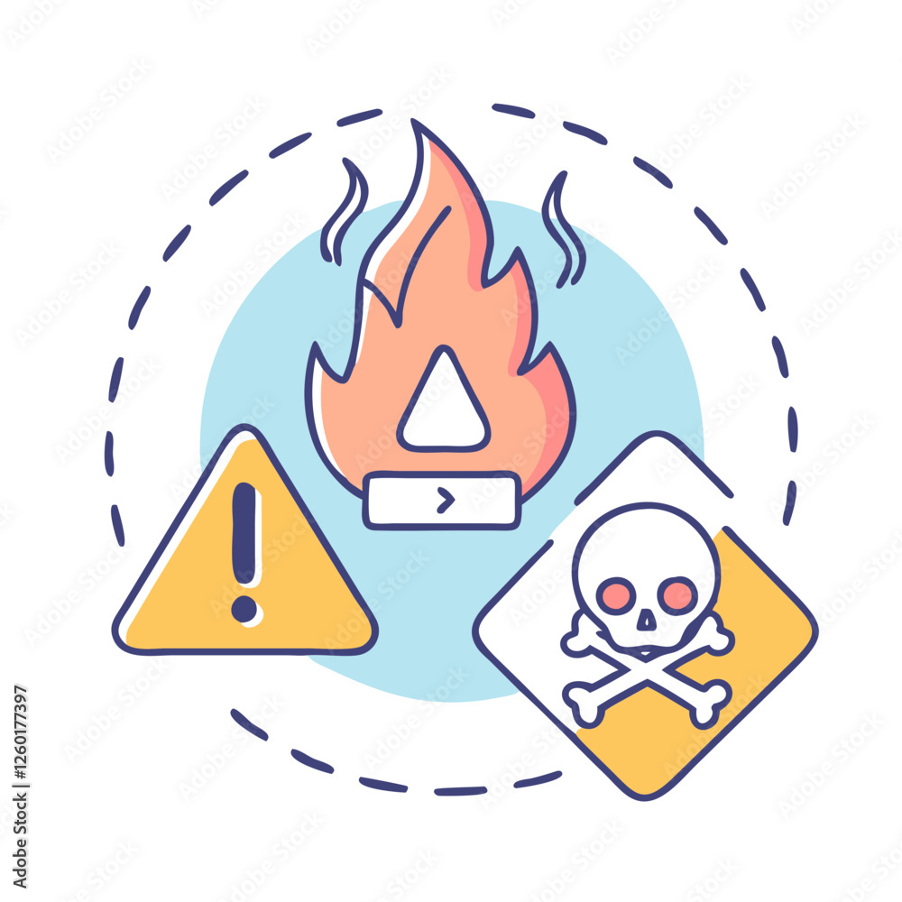 hazard icon, hazard vector illustration-simple illustration of hazard, perfect for hazard logos and icons hazard icon, hazard vector illustration-simple illustration of hazard, perfect for hazard logos and icons