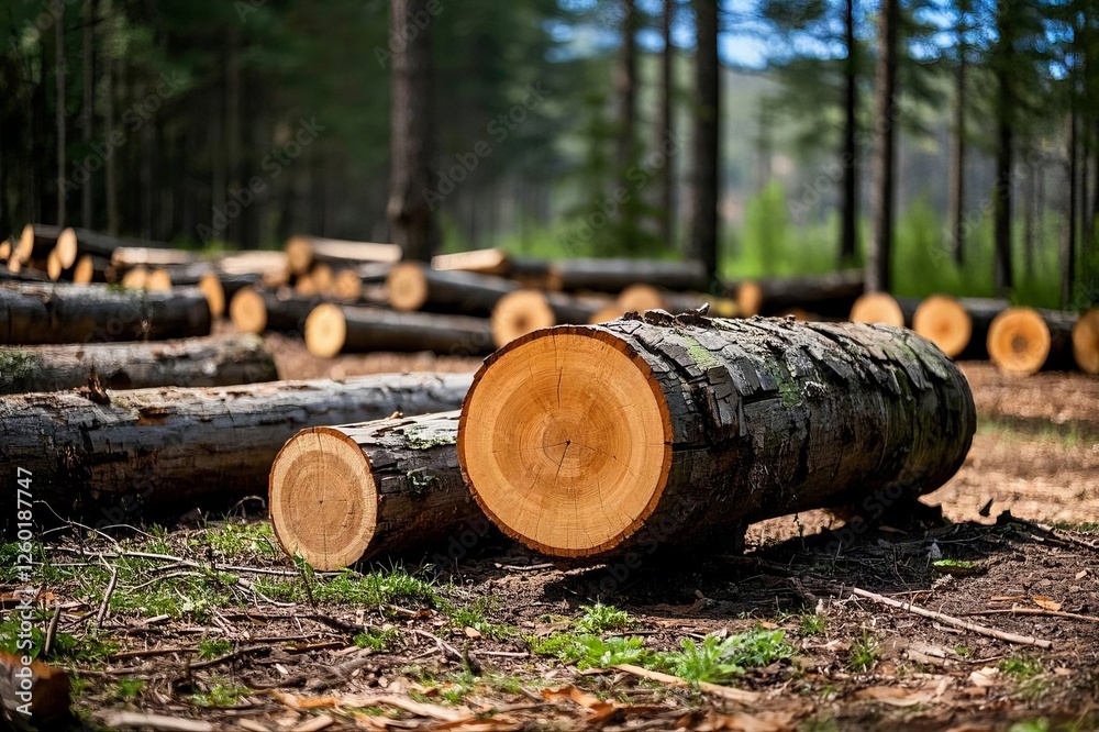 stack of logs stack of logs