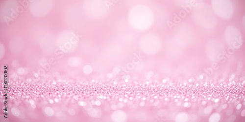 pink sparkle glitter abstract background, celebration holidays, copy space	