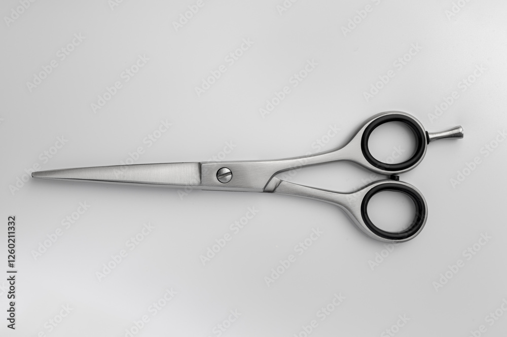 Scissors on a white background Scissors on a white background