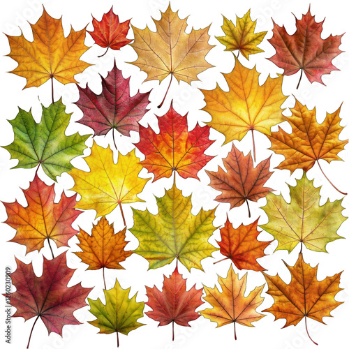 autumn leaves collection