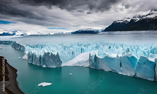 Majestic Perito Moreno Glacier in Patagonia