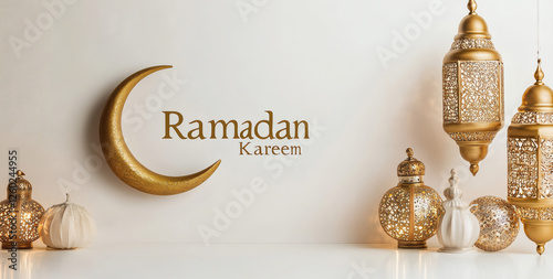 Ramzan Kareem Islamic Background.