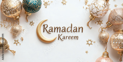Ramzan Kareem Islamic Background.