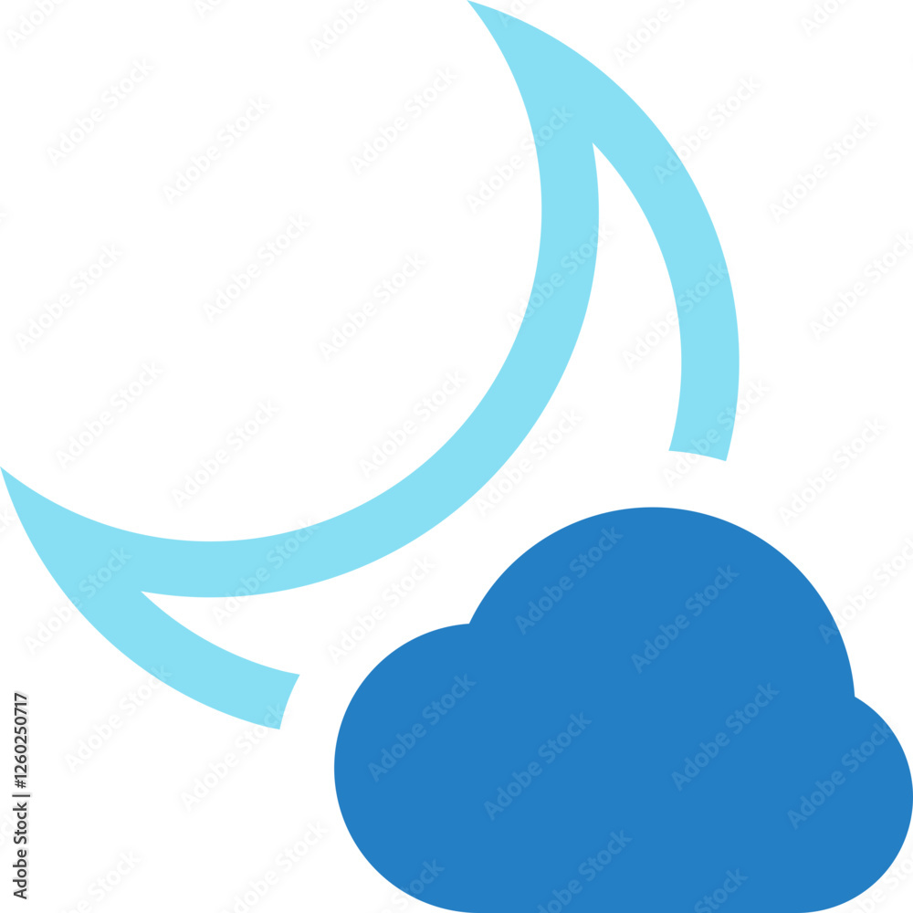 Night weather icon