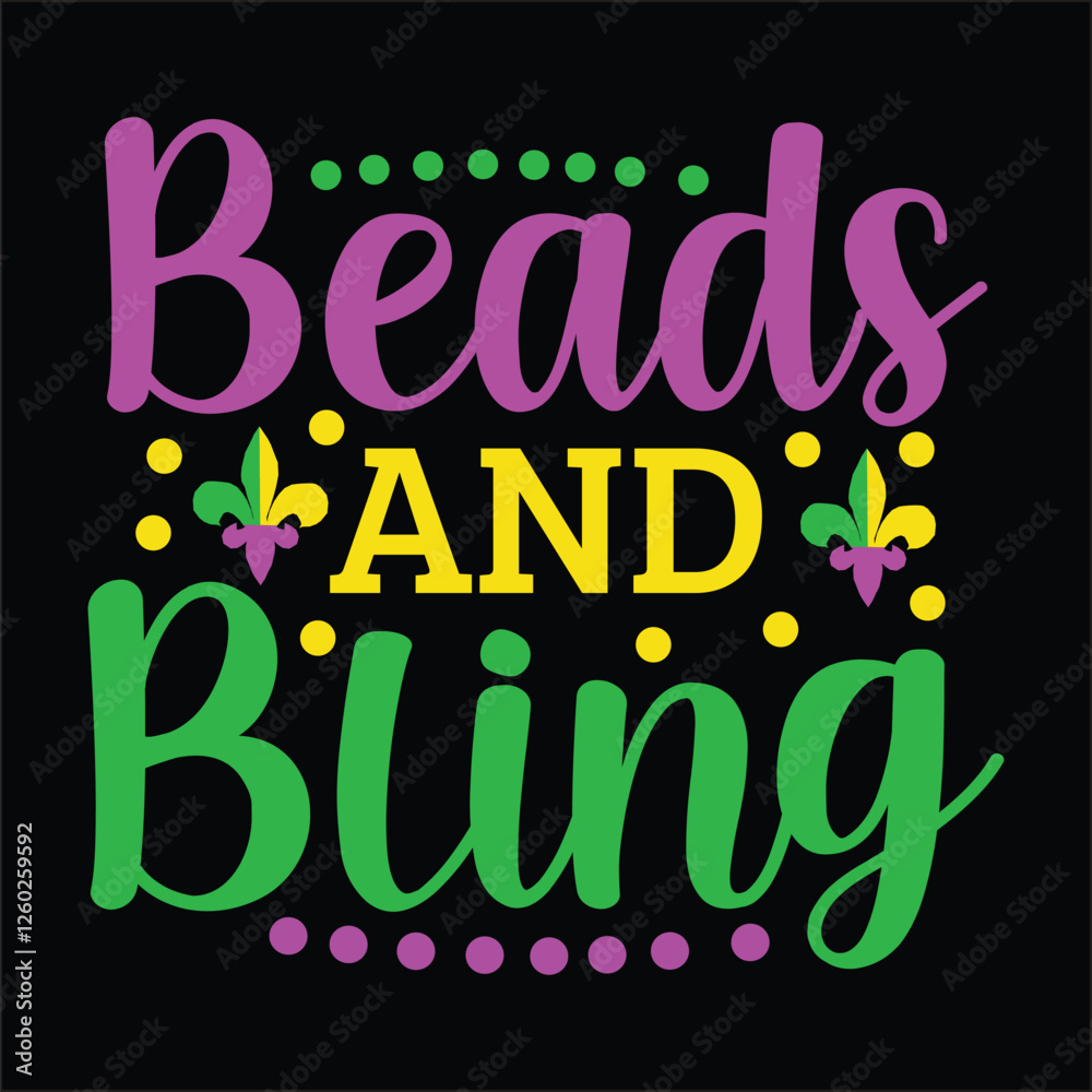 Obraz premium Beads and Bling