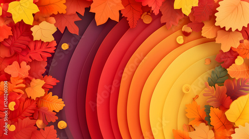 autumn leaves background