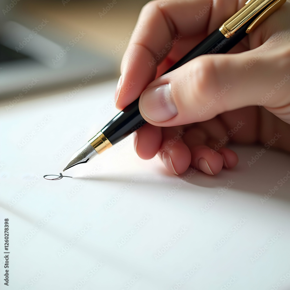 The art of the written word portrayed through a close-up of hands holding a fountain pen with a soft focus background and high contrast lighting enhancing the timeless beauty of handwriting
The art of the written word portrayed through a close-up of hands holding a fountain pen with a soft focus background and high contrast lighting enhancing the timeless beauty of handwriting