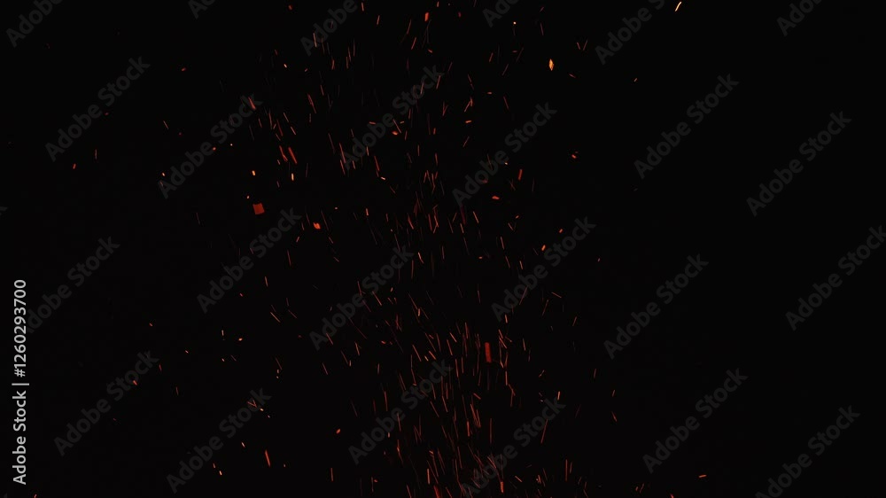 Fire, Sparks, particle background, sparkles