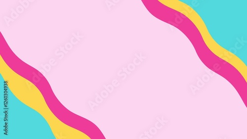 abstract background with rainbow