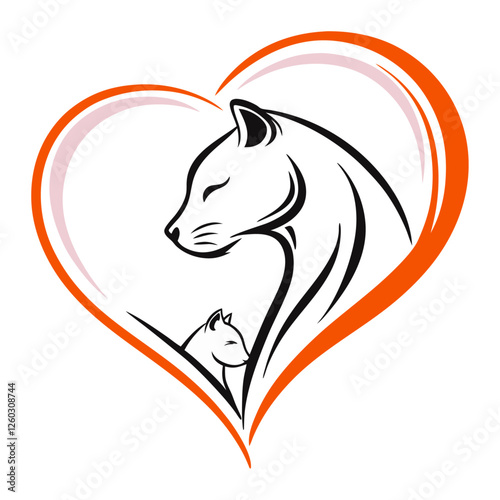 vector image of an fox