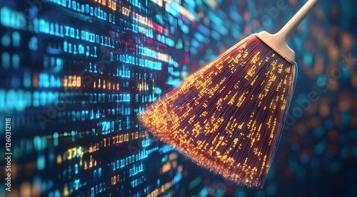 It is the idea of ​​deleting unnecessary data for the future and always preserving the data that is needed for technological advancement. It represents the cleaning of old information.