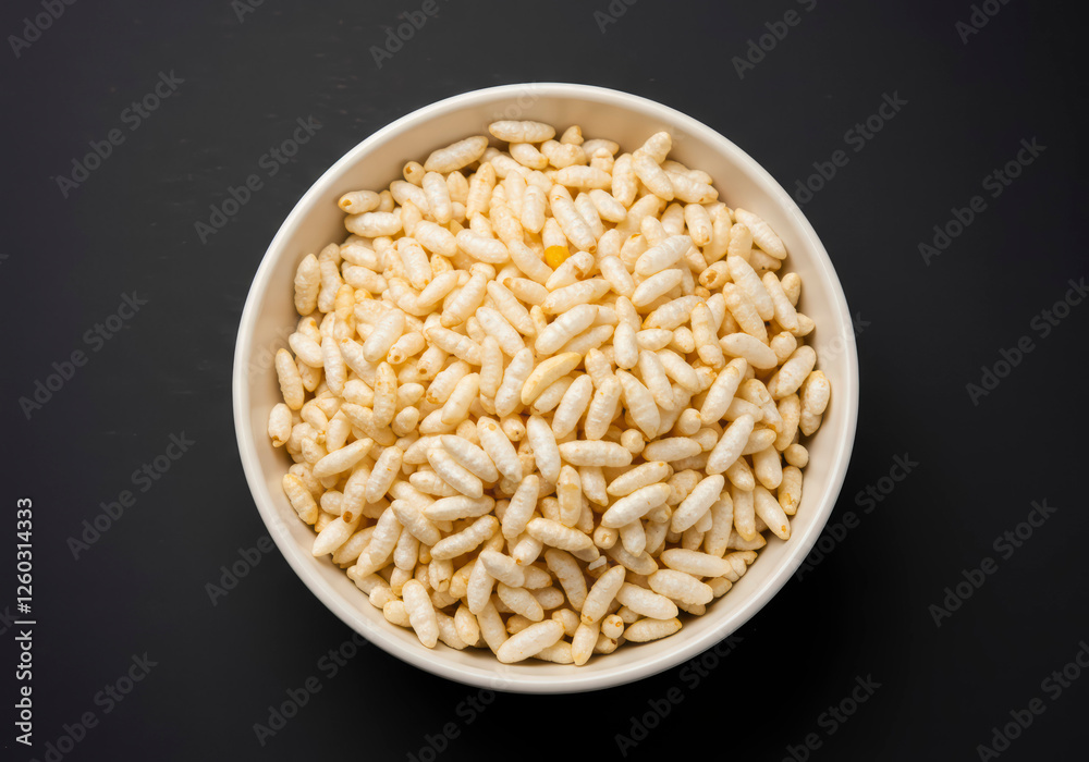 Authentic Bengali Khoi – Crispy Puffed Rice Enjoyed as a Snack and Integral to Ritual Traditions Authentic Bengali Khoi – Crispy Puffed Rice Enjoyed as a Snack and Integral to Ritual Traditions