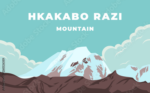 Hkakabo Razi mountain