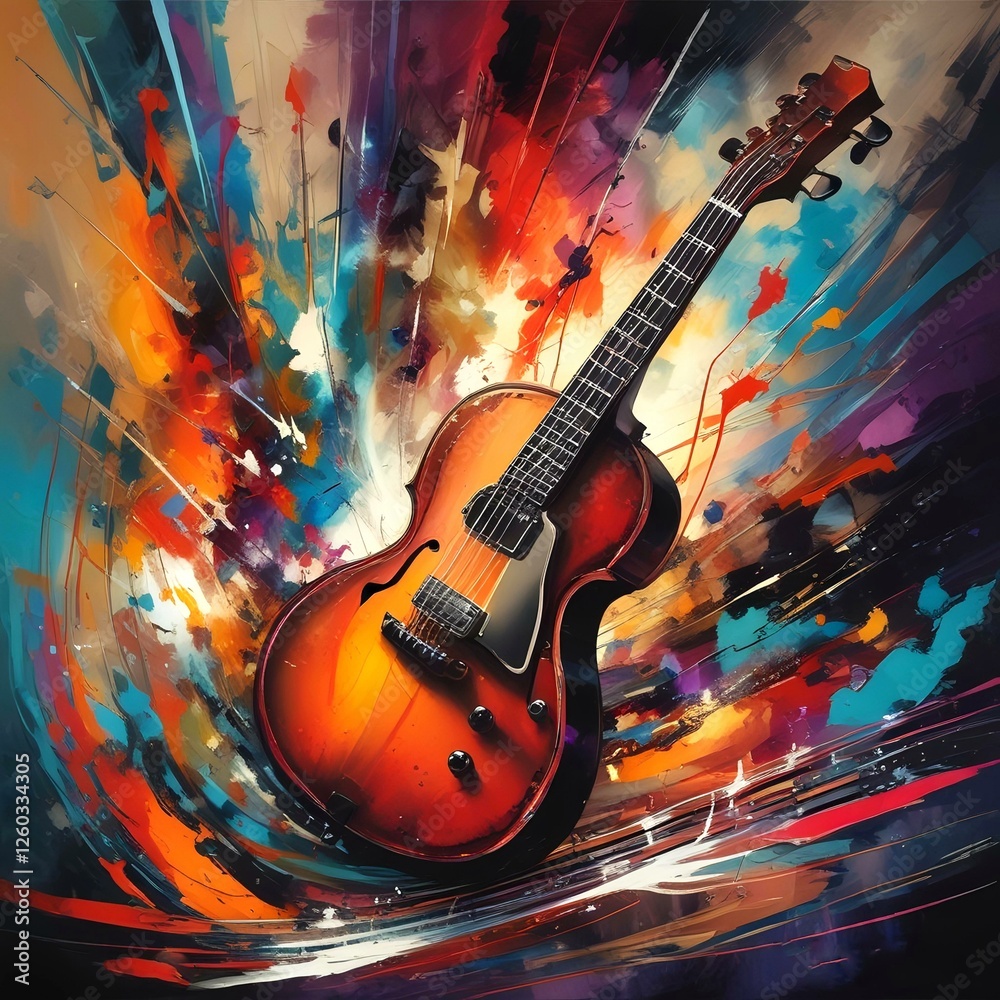Obraz premium Illustration of sound background.