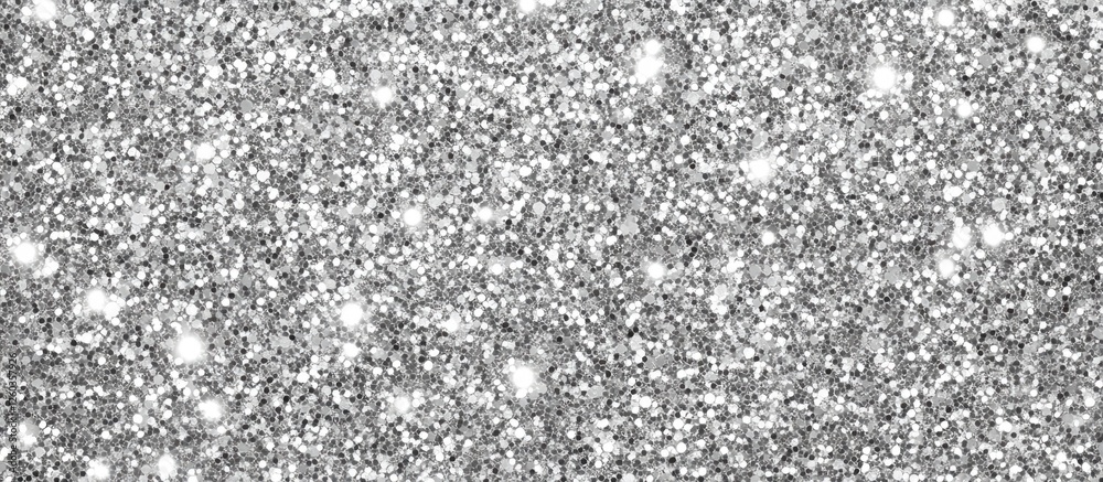 Silver and white glitter texture abstract background for festive and holiday design concepts Silver and white glitter texture abstract background for festive and holiday design concepts