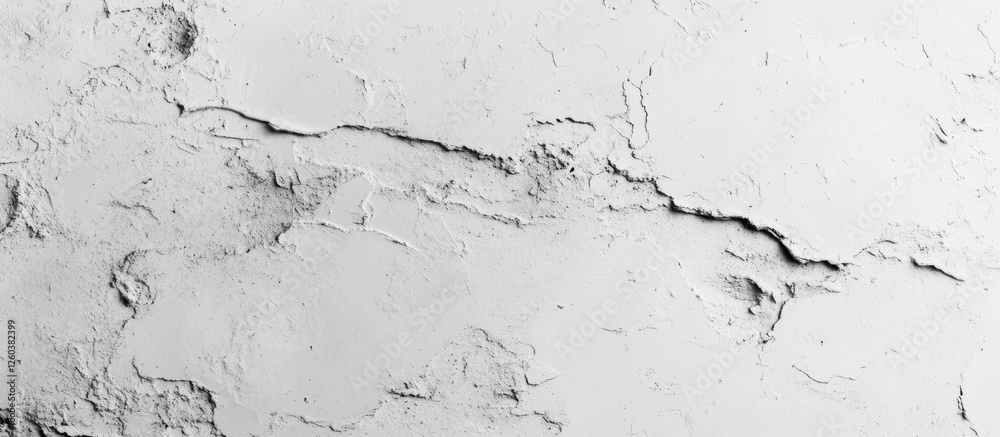 Obraz premium Textured white grey grunge concrete background with cracks ideal for creating a modern and stylish design or artwork copy space.