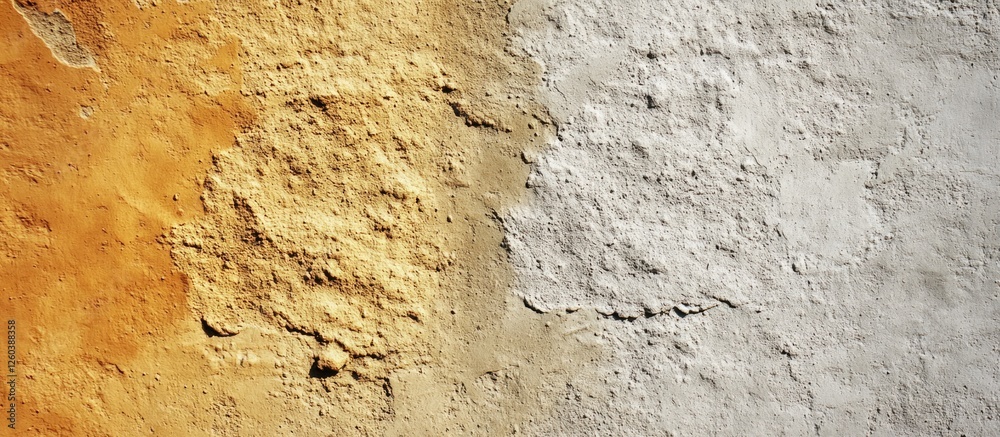 Textured wall background showcasing a blend of ochre and gray tones ideal for design and artistic projects. Textured wall background showcasing a blend of ochre and gray tones ideal for design and artistic projects.