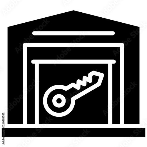 Warehouse Key Icon