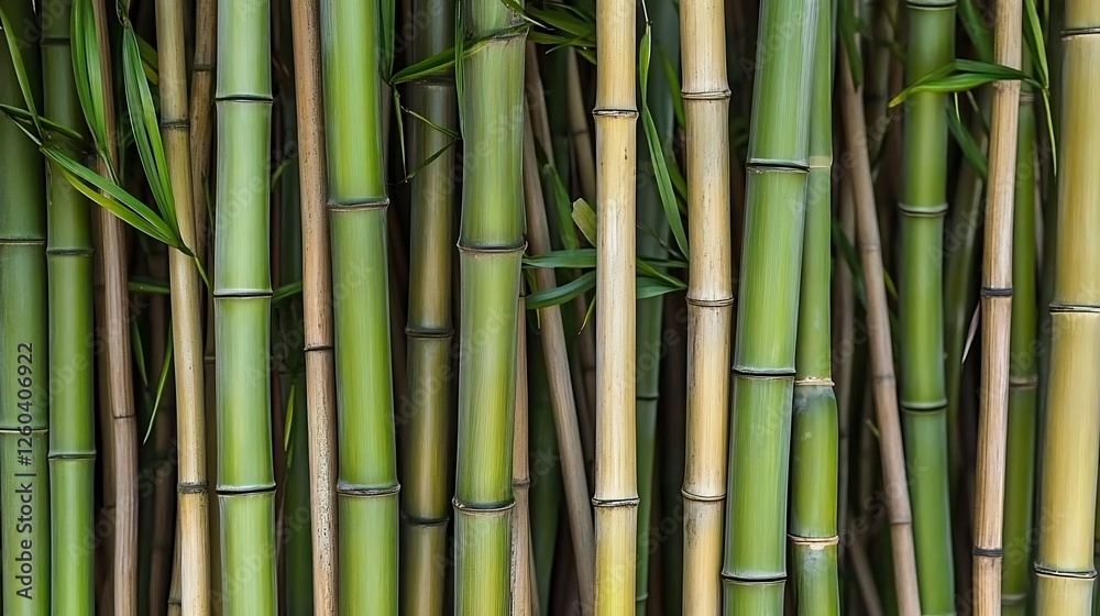 Lush green bamboo forest background texture Lush green bamboo forest background texture