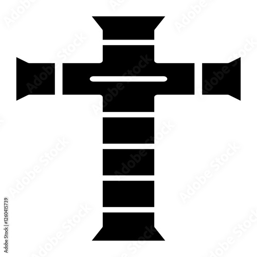 Latin Cross Icon