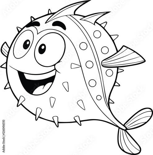 cartoon fish vector 