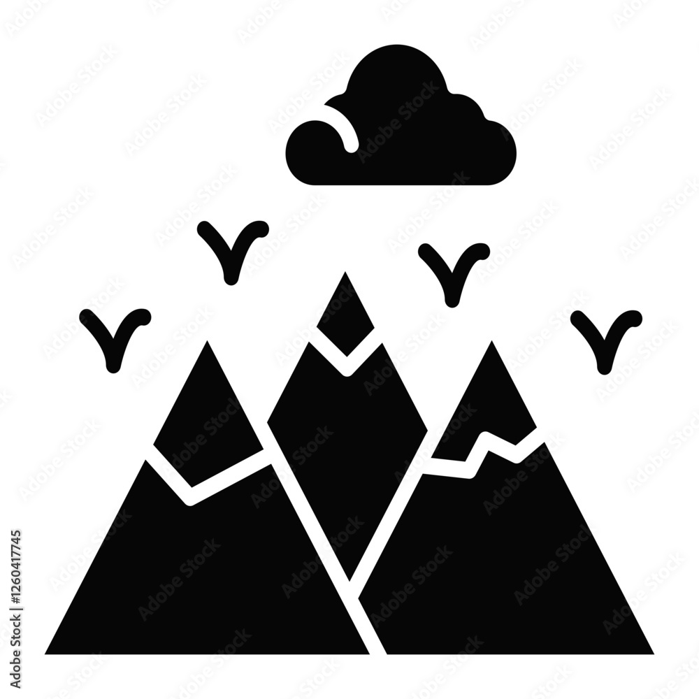 Mountain Icon Mountain Icon