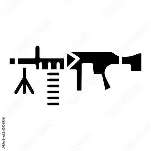 Machine Gun Icon
