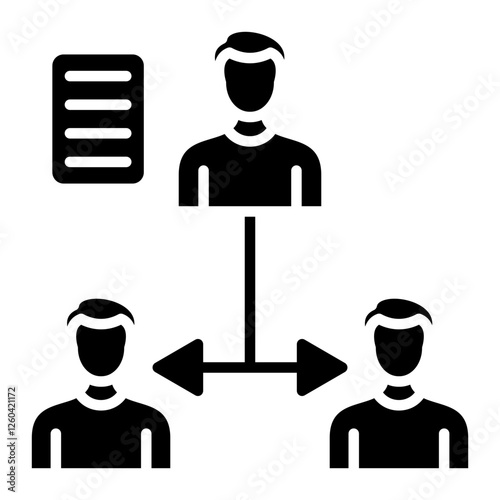 Delegating Task Icon