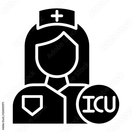 ICU Nurse Icon