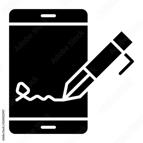 Digital Signature Icon