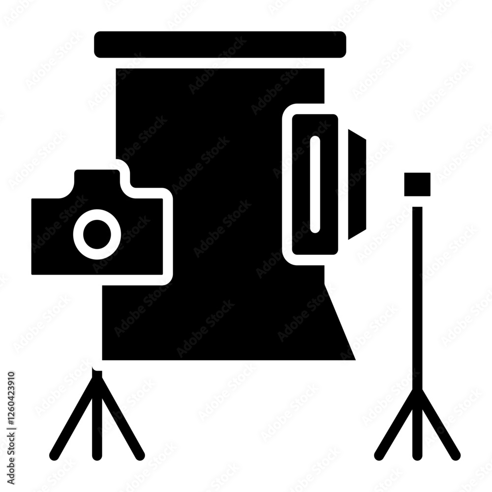 Obraz premium Photoshoot Studio Icon