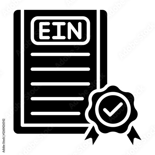 EIN Certificate Icon