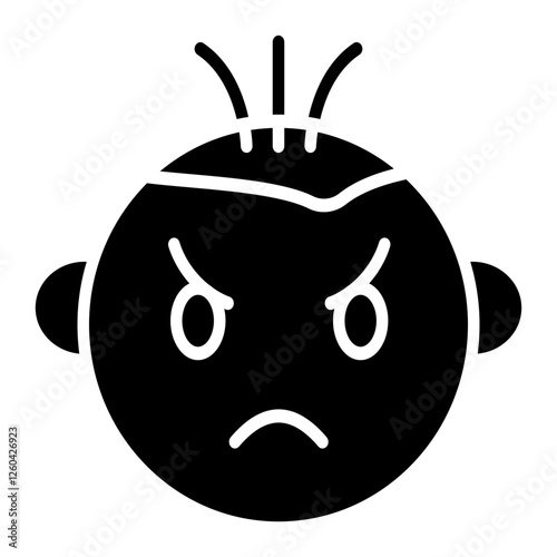 Angry Baby Icon